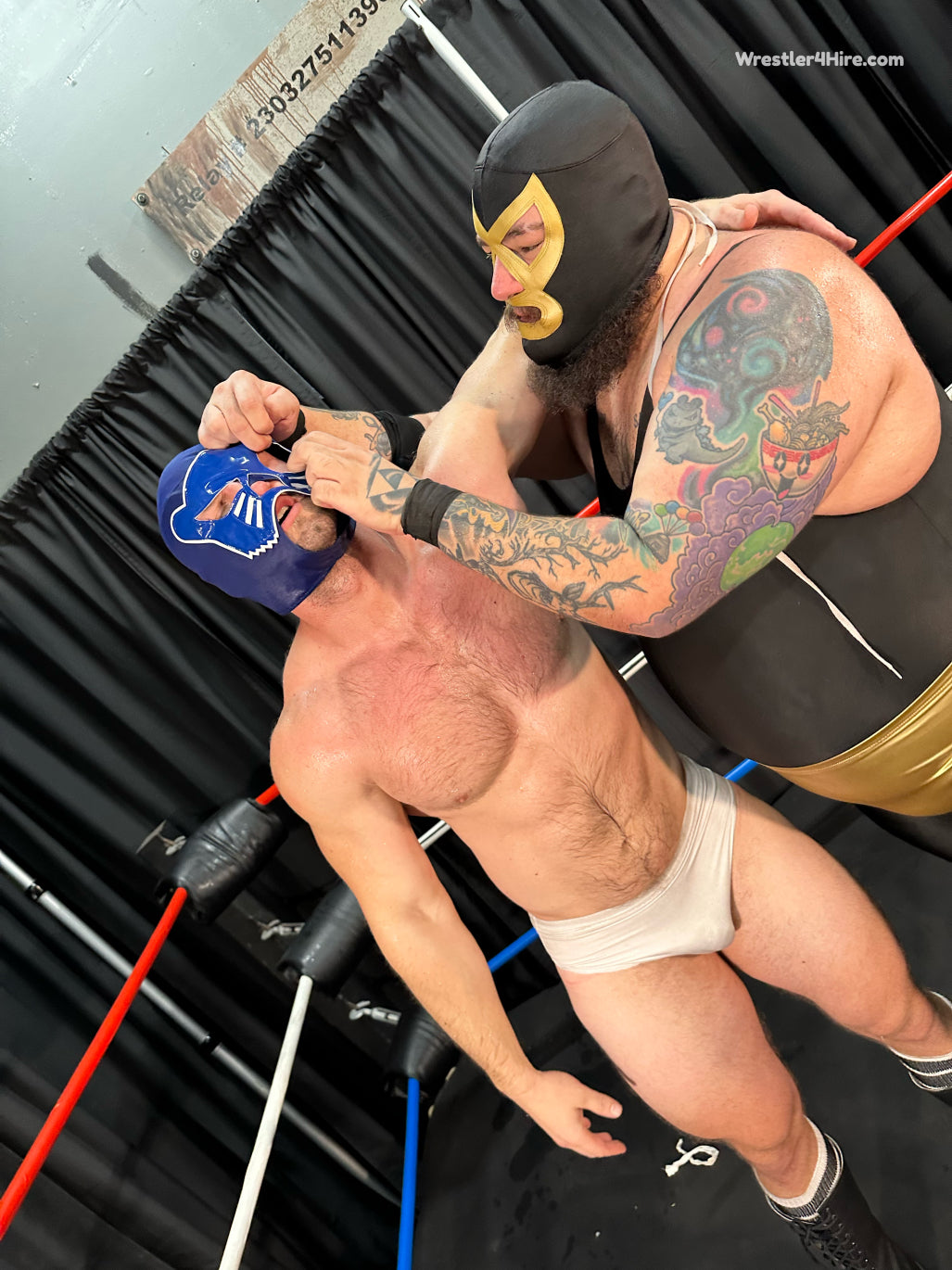 JT Panther vs. Golden Terror (Mask vs. Mask)