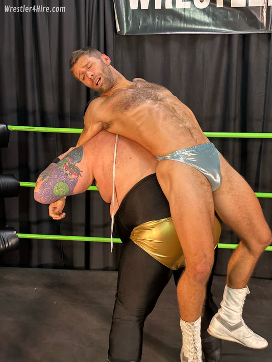HAIRY HUNK HUMBLED & SQUASHED: Blayne vs. Golden Terror