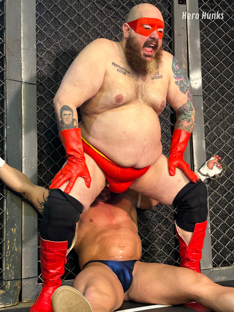 Muscle Superhero Reveals Secret