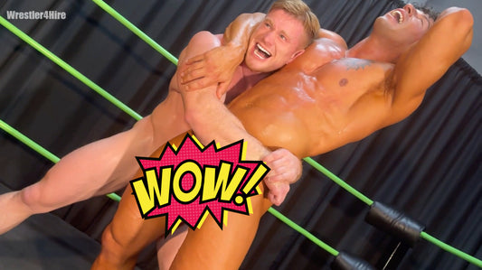 Epic Bearhug Battle: Jim Ratt vs. Bronco (Nude)