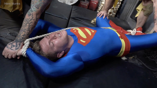 Steel Man Stripped & Double-Teamed! Steel Man vs. Golden Terror & Golden Wheeler