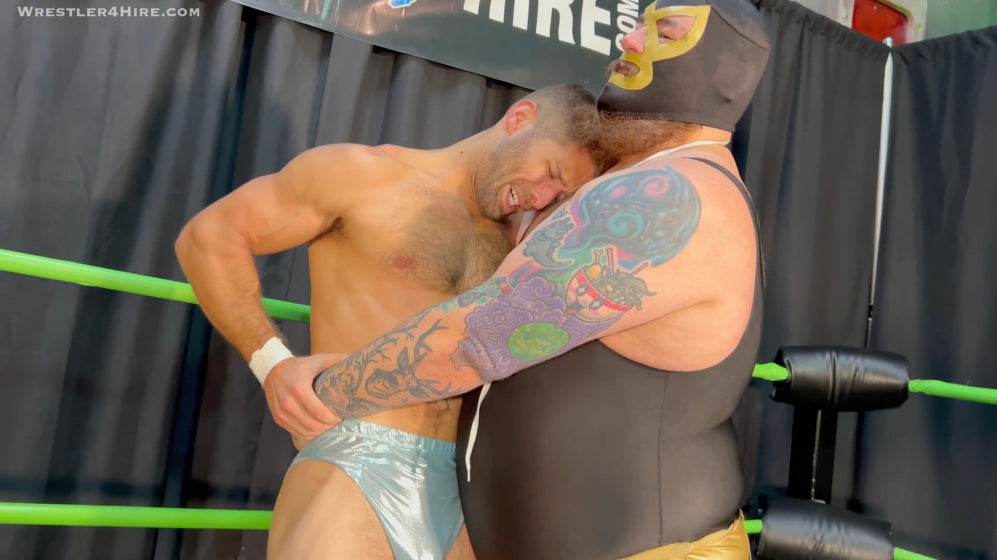 HAIRY HUNK HUMBLED & SQUASHED: Blayne vs. Golden Terror