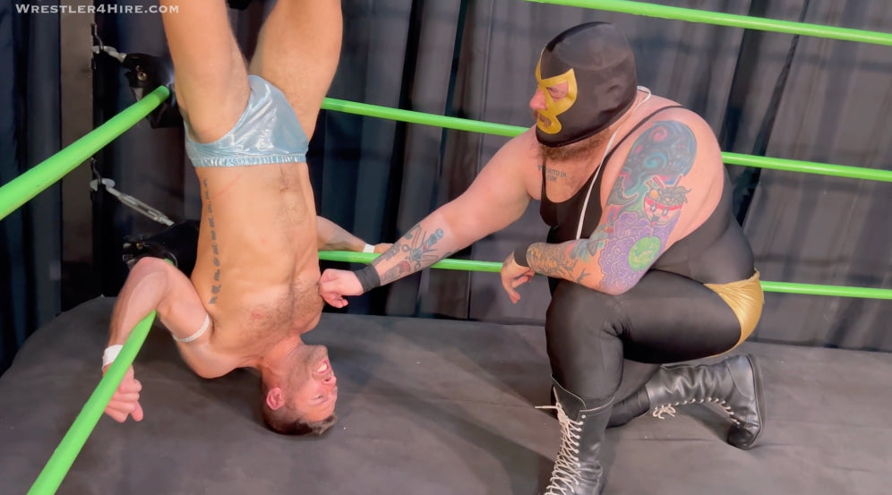 HAIRY HUNK HUMBLED & SQUASHED: Blayne vs. Golden Terror