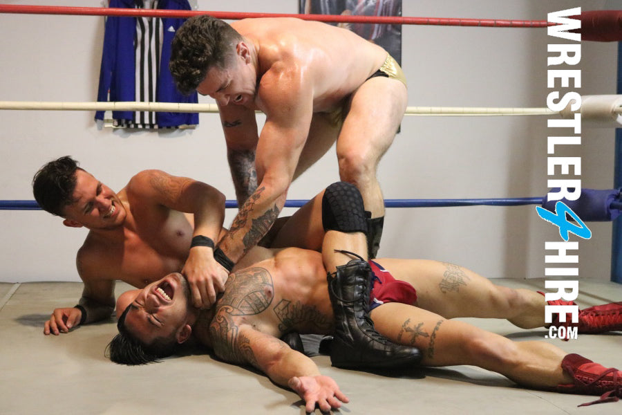 Christian Thorn vs. Trenton Ducati & Rolf Fulton (Double-Teamed)