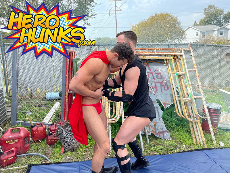 Super Lad vs. Black Kobra